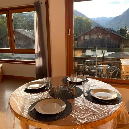 Apartment 2 Etoiles Lumineux A 600m Du Centre De Avec Tennis Privatif Et Navette Gratuite - Fr-1-679-1 Morzine